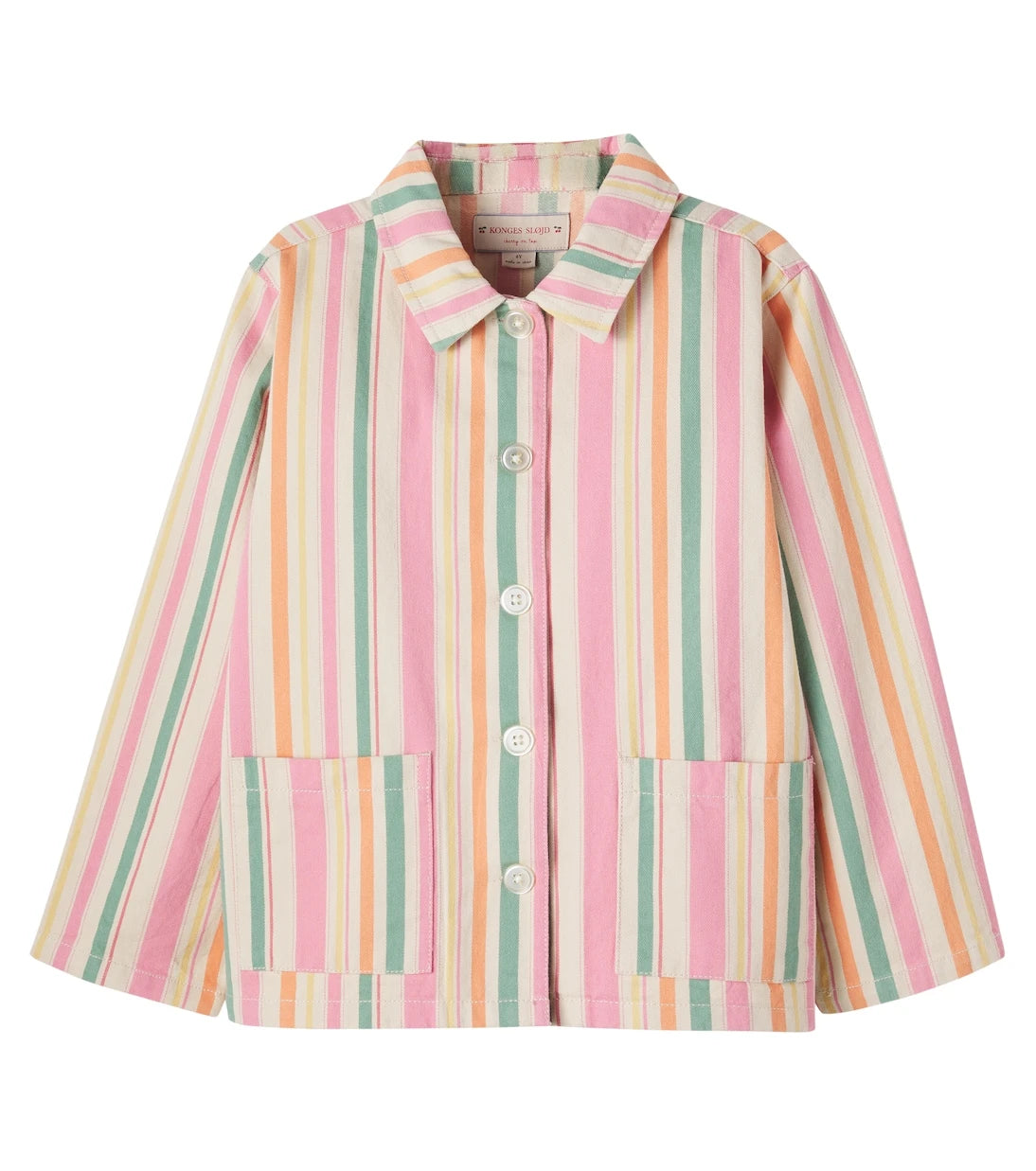 Konges Sløjd - Frankie striped cotton twill jacket