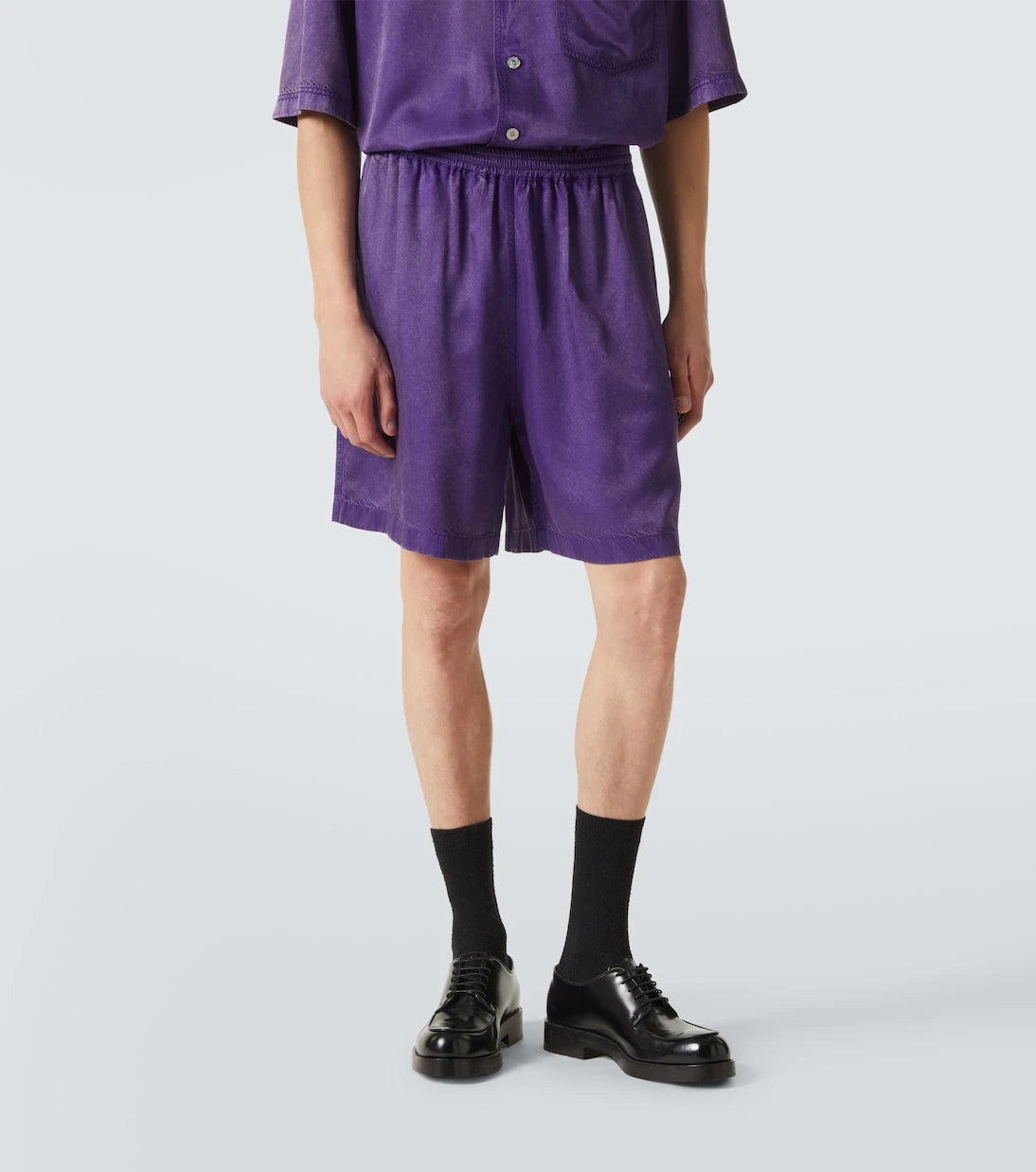Acne Studios - شورت من التويل