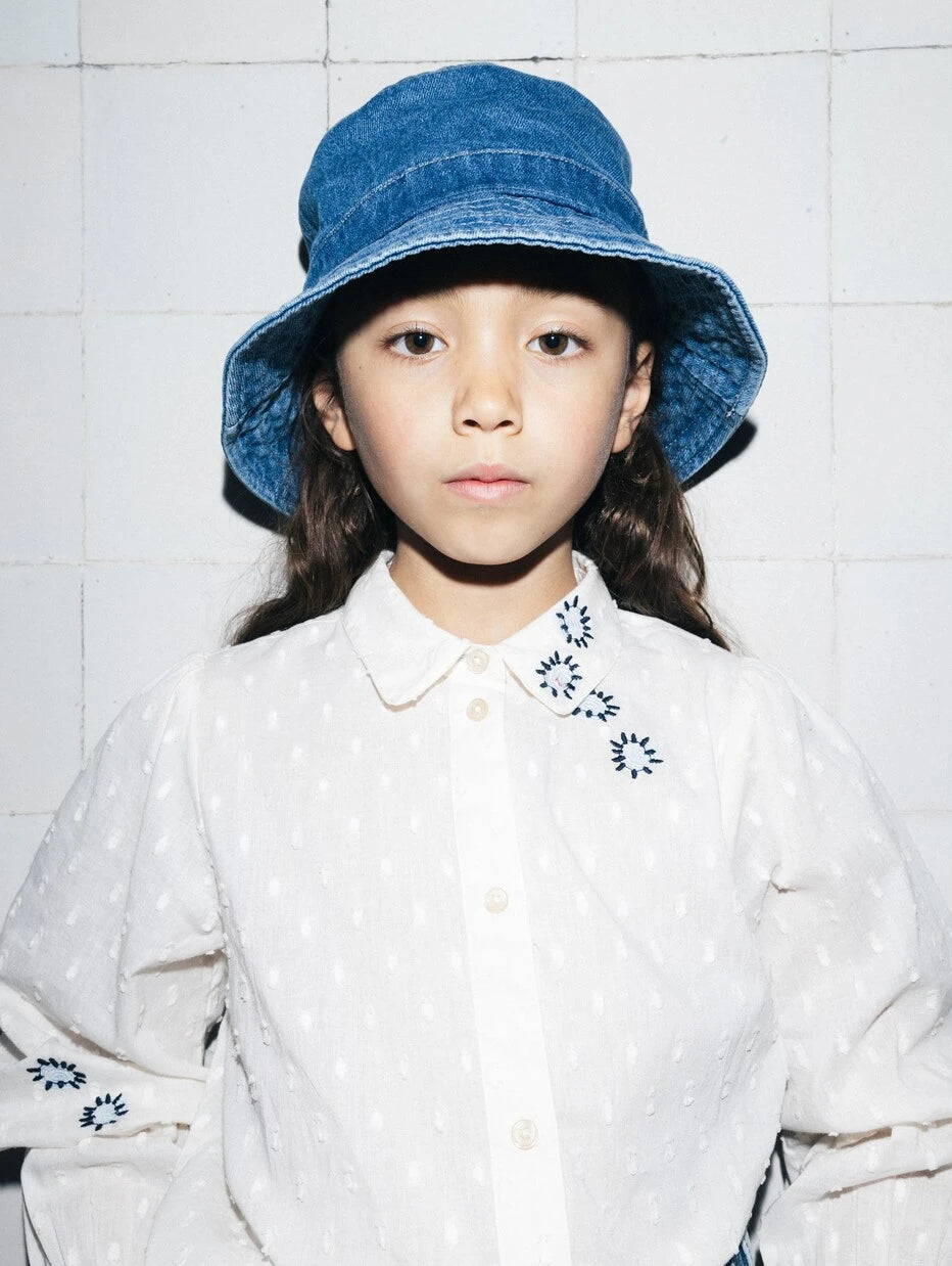 Scotch & Soda Kids - Embroidered cotton shirt