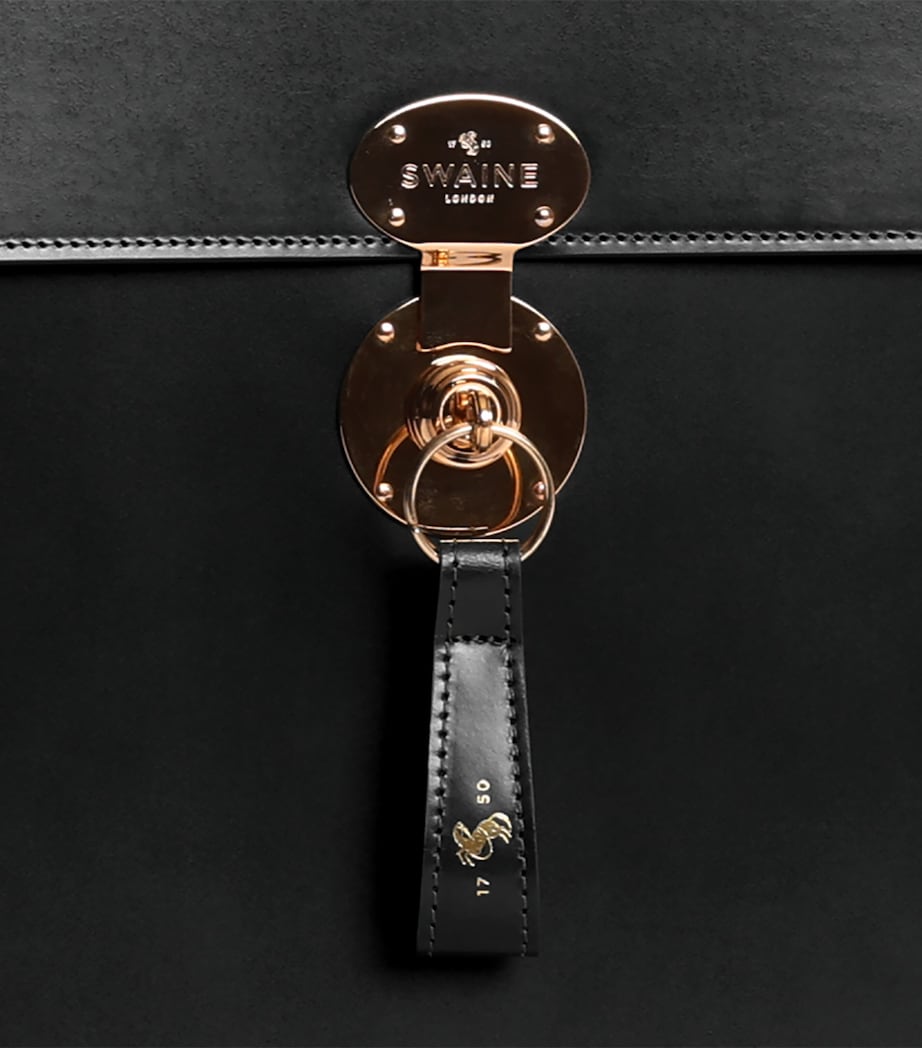 Swaine Leather President Briefcase