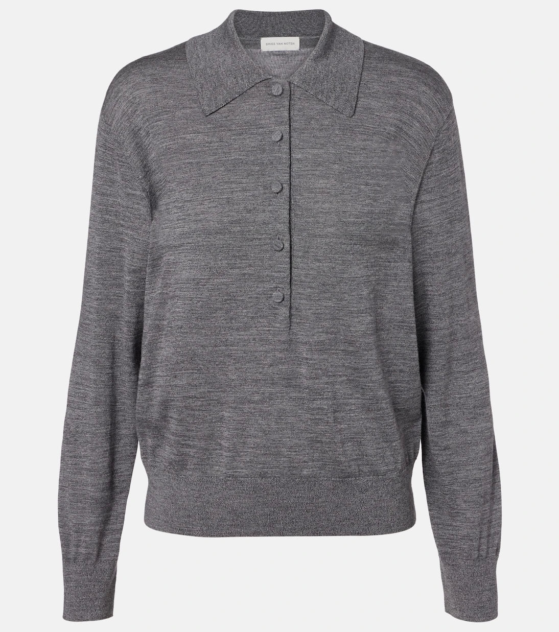 Dries Van Noten - Wool polo sweater