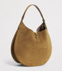 Medium Suede ID Shoulder Bag