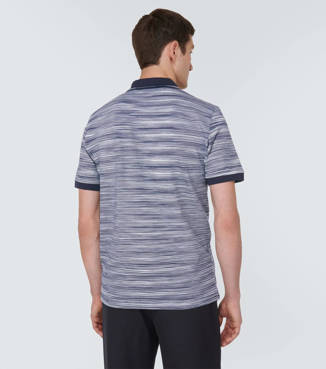 Missoni - Striped cotton polo shirt