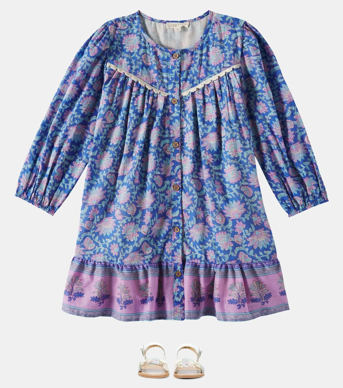 Louise Misha - Conny printed cotton dress
