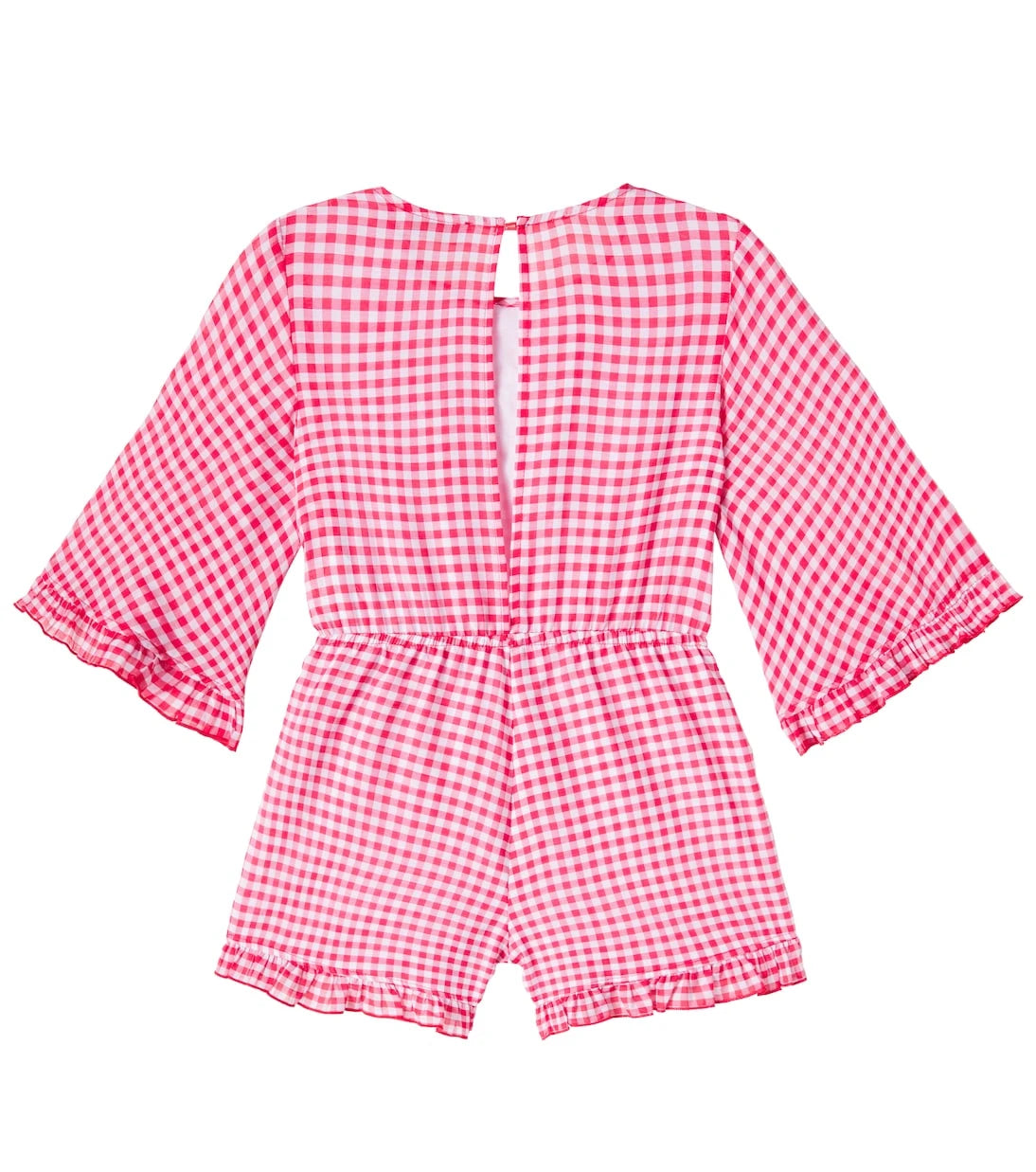 Monnalisa - Portofino vichy mussola playsuit