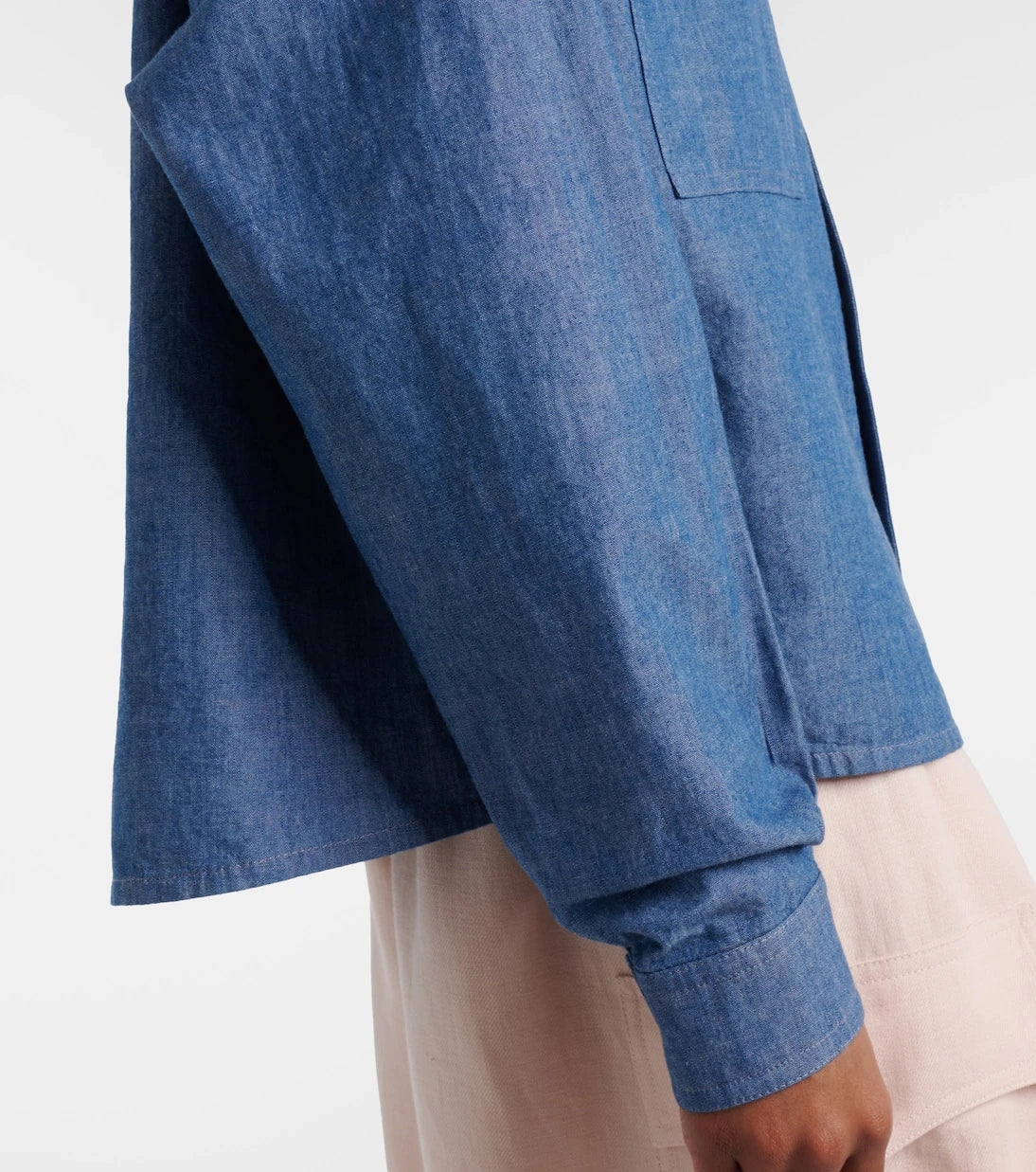 Loro Piana - Gyles cotton chambray shirt