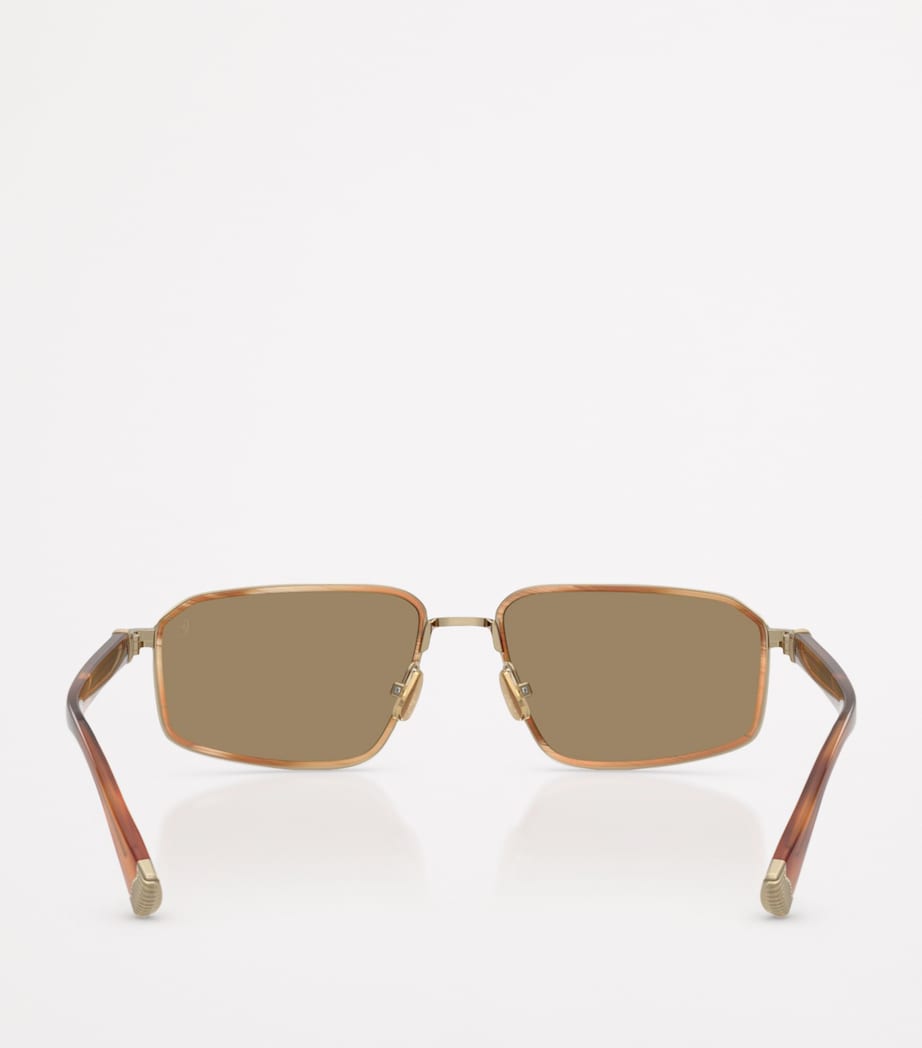 Titanium Rectangle Jarama Sunglasses