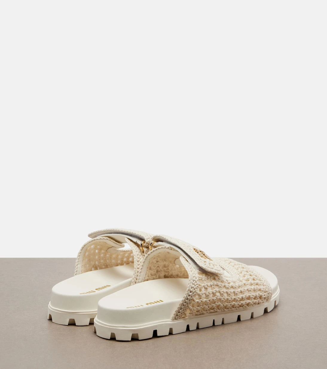 Miu Miu - Crochet sandals