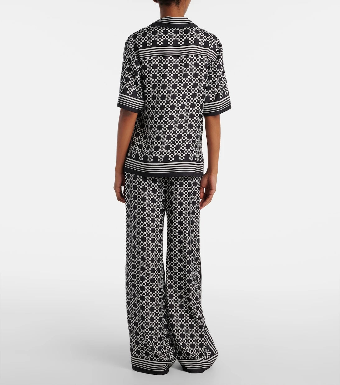 Simkhai - Koda printed bowling shirt