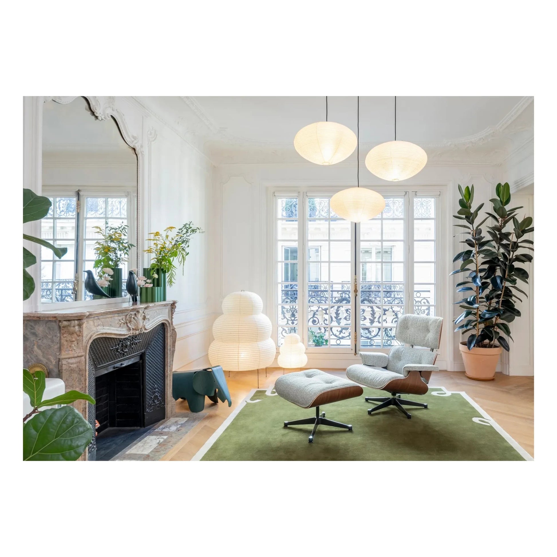 Vitra - Akari 21A Suspension | Ecru