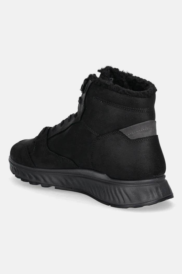 Обувки от набук Ecco Exostride Mid Warm