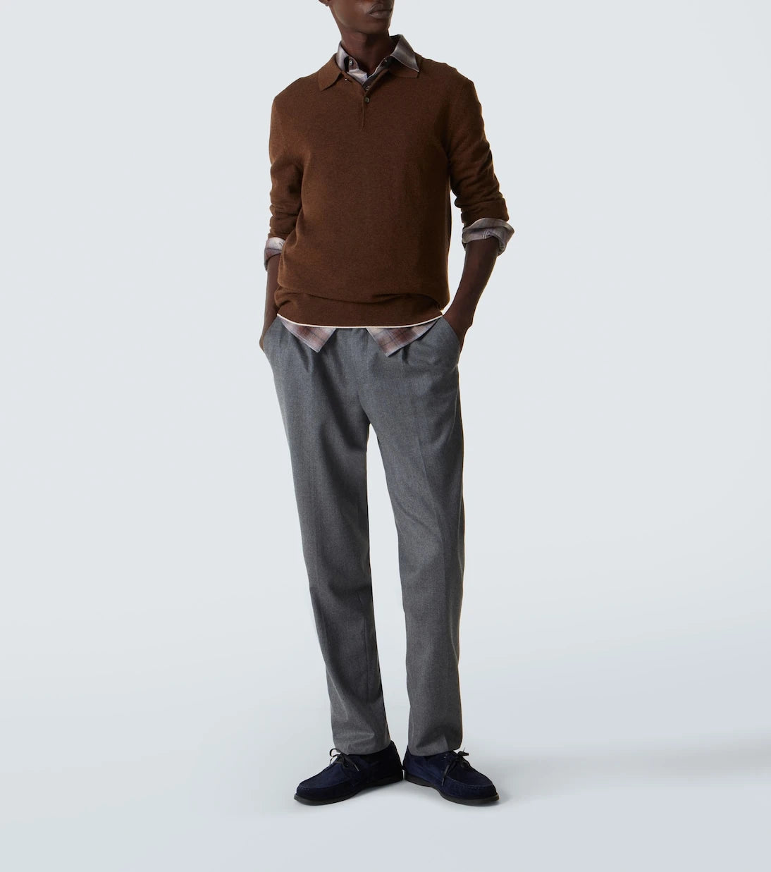 Arch4 - Cashmere polo sweater