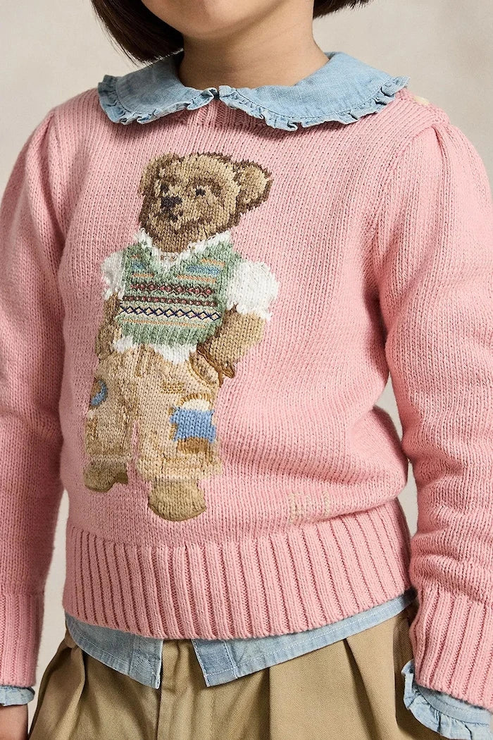Polo Ralph Lauren пуловер за деца от памук
