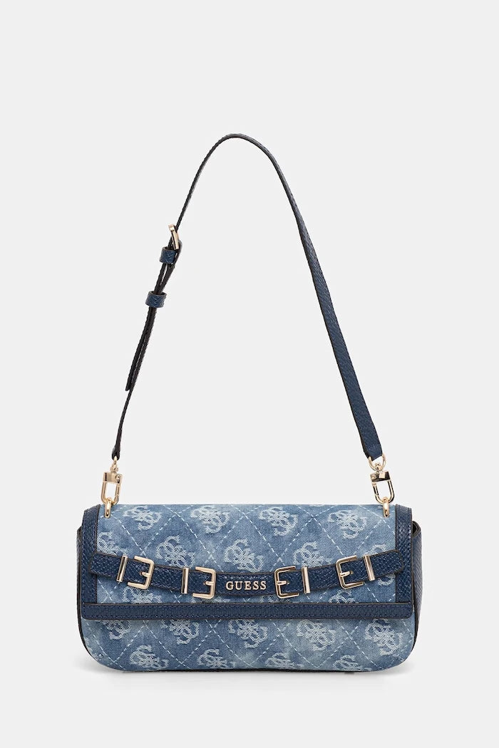Guess Kadın Denim Baguette Çanta DOVIE