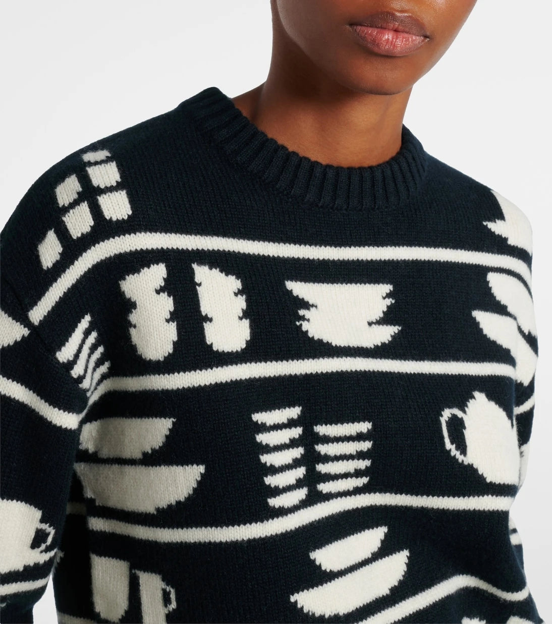 JW Anderson - Jacquard wool sweater