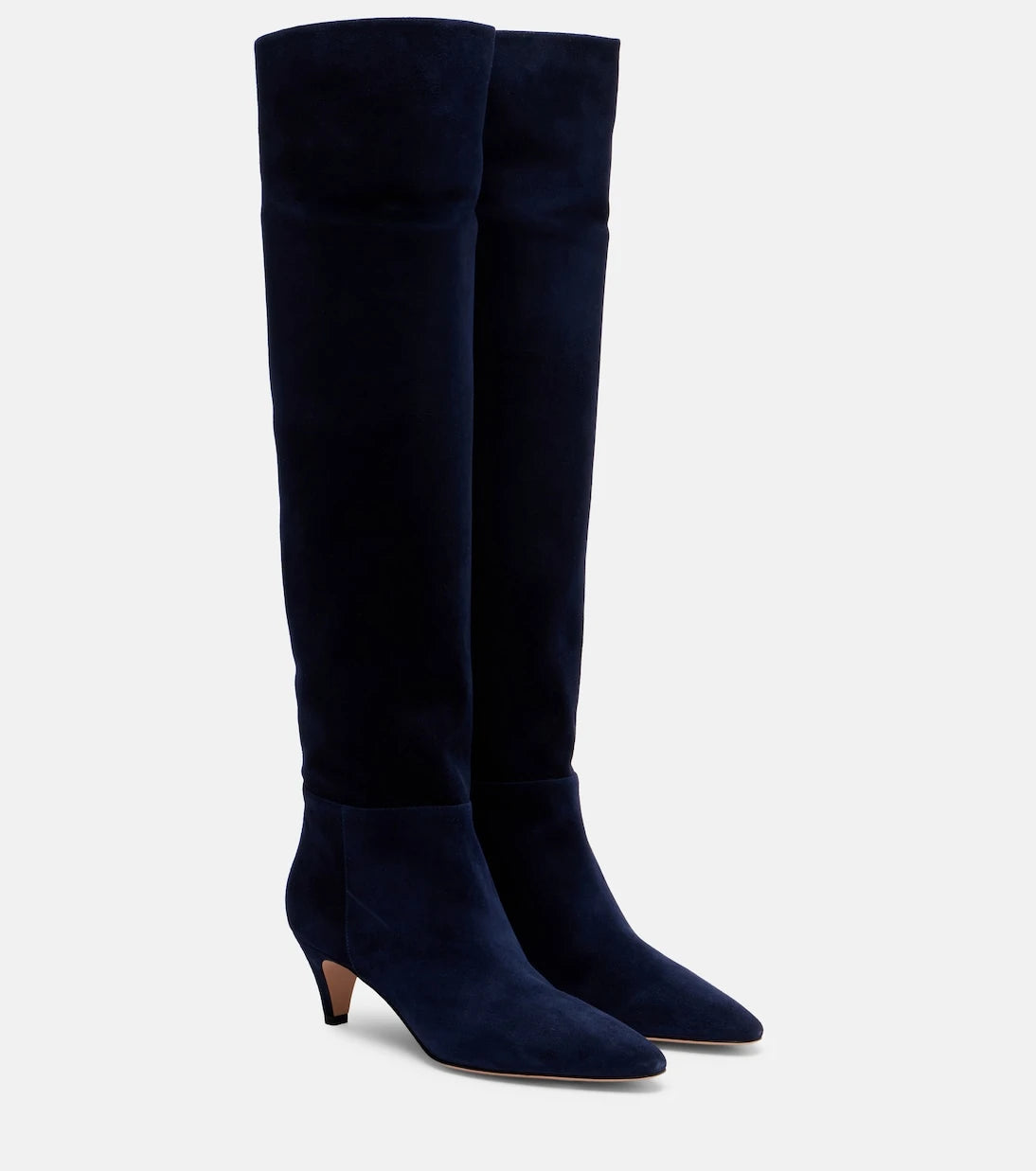 Gianvito Rossi - Elise suede knee-high boots
