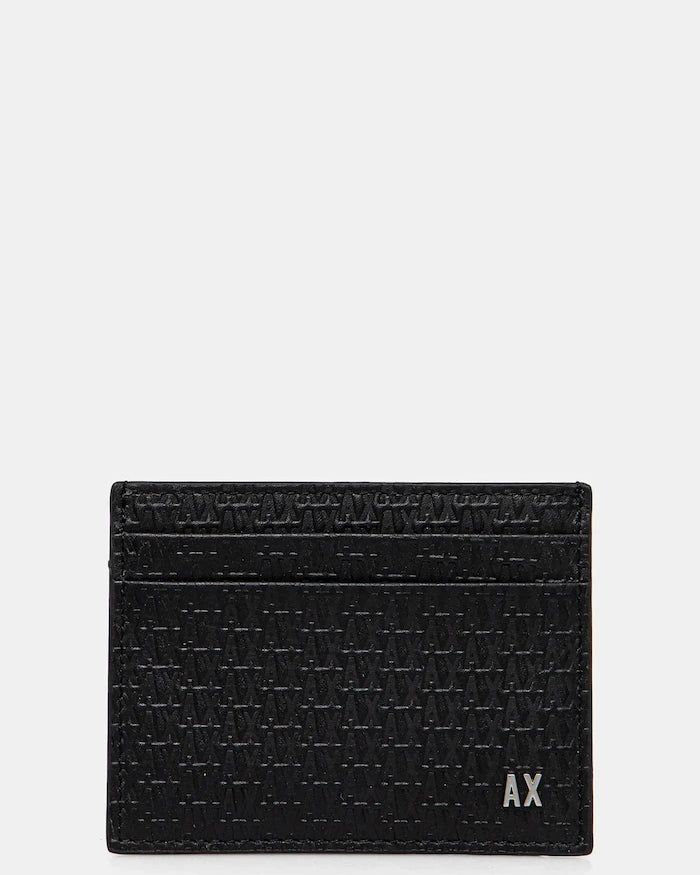 Armani Exchange Deri Kartlık