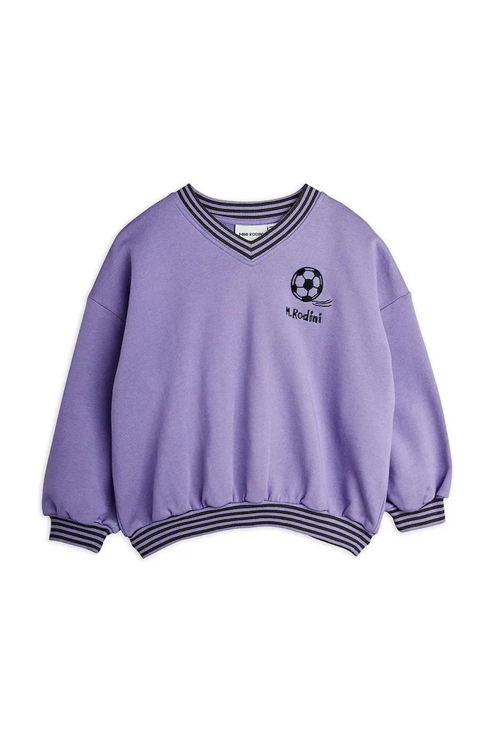 Mini Rodini Çocuk Pamuklu Sweatshirt Football