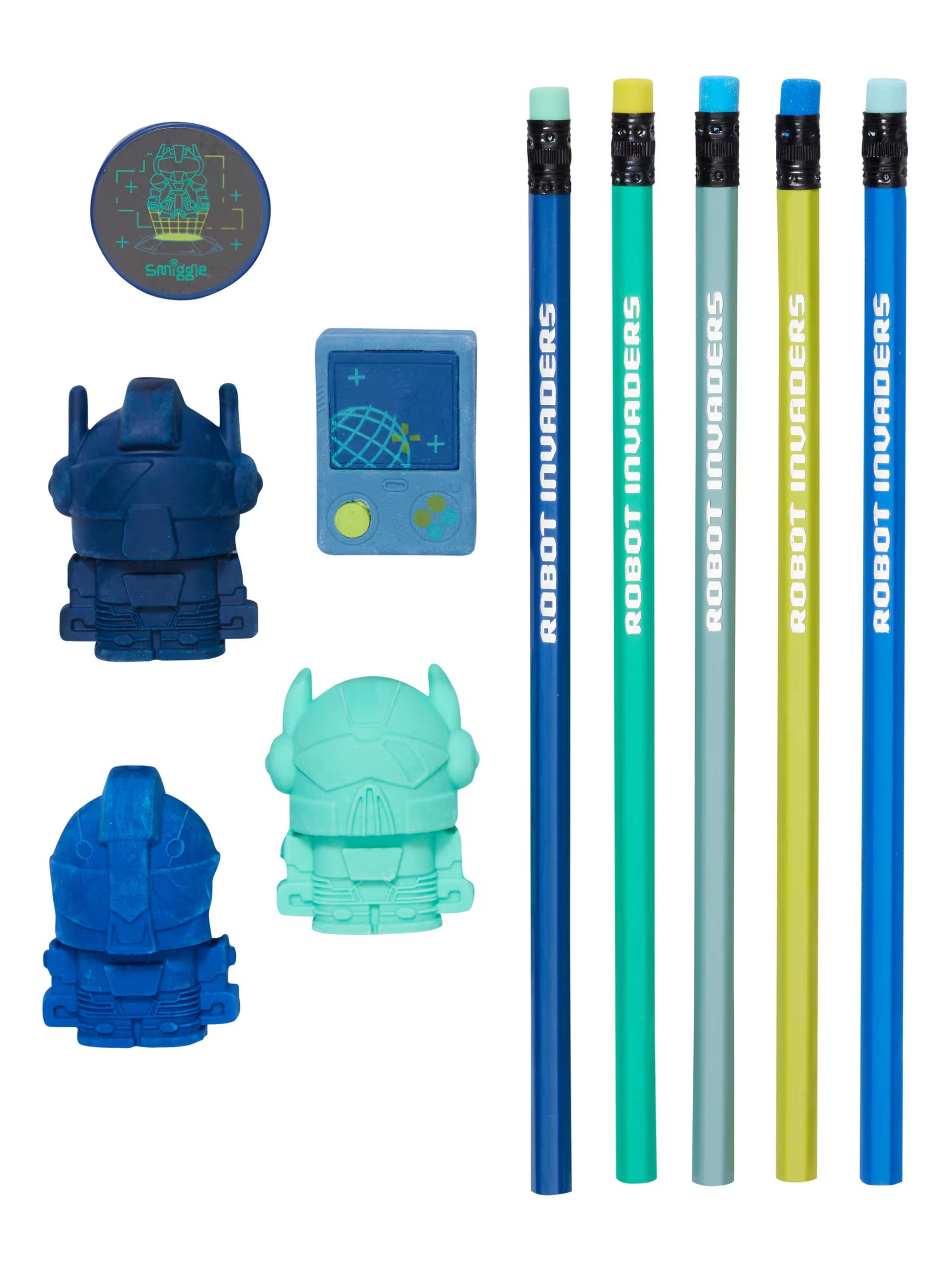 Smiggle - Vision Eraser and Pencil Set