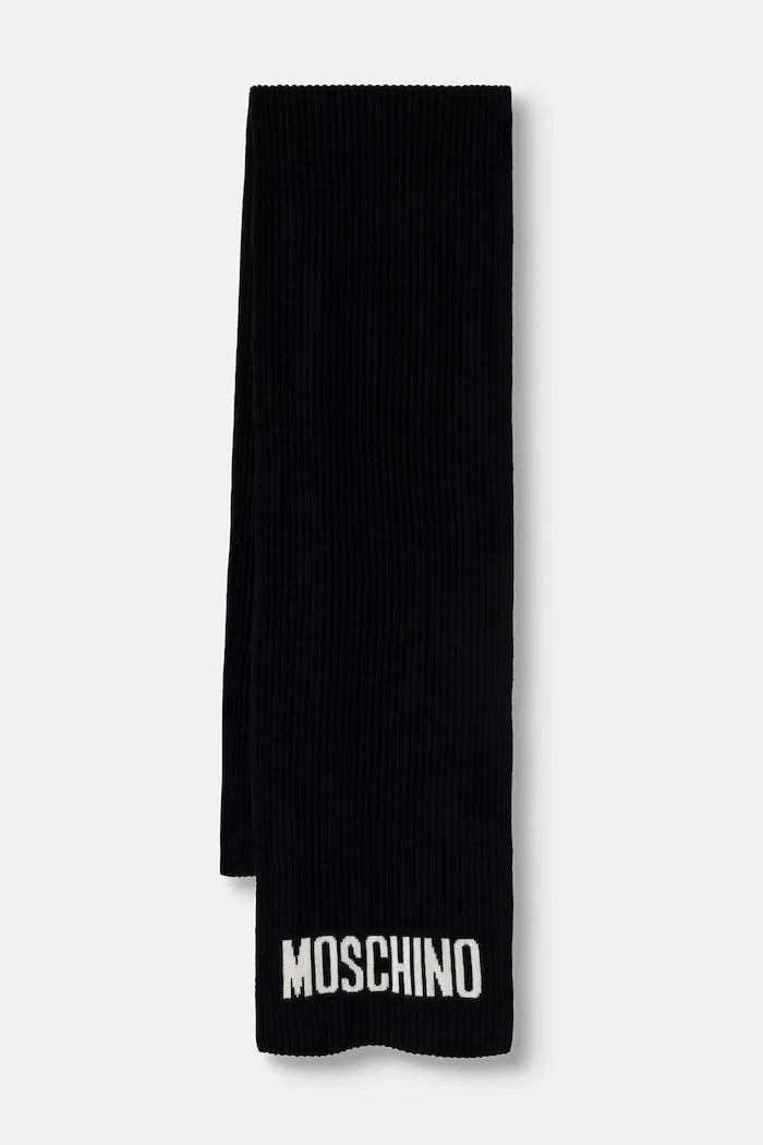 Moschino erkek yün eşarp