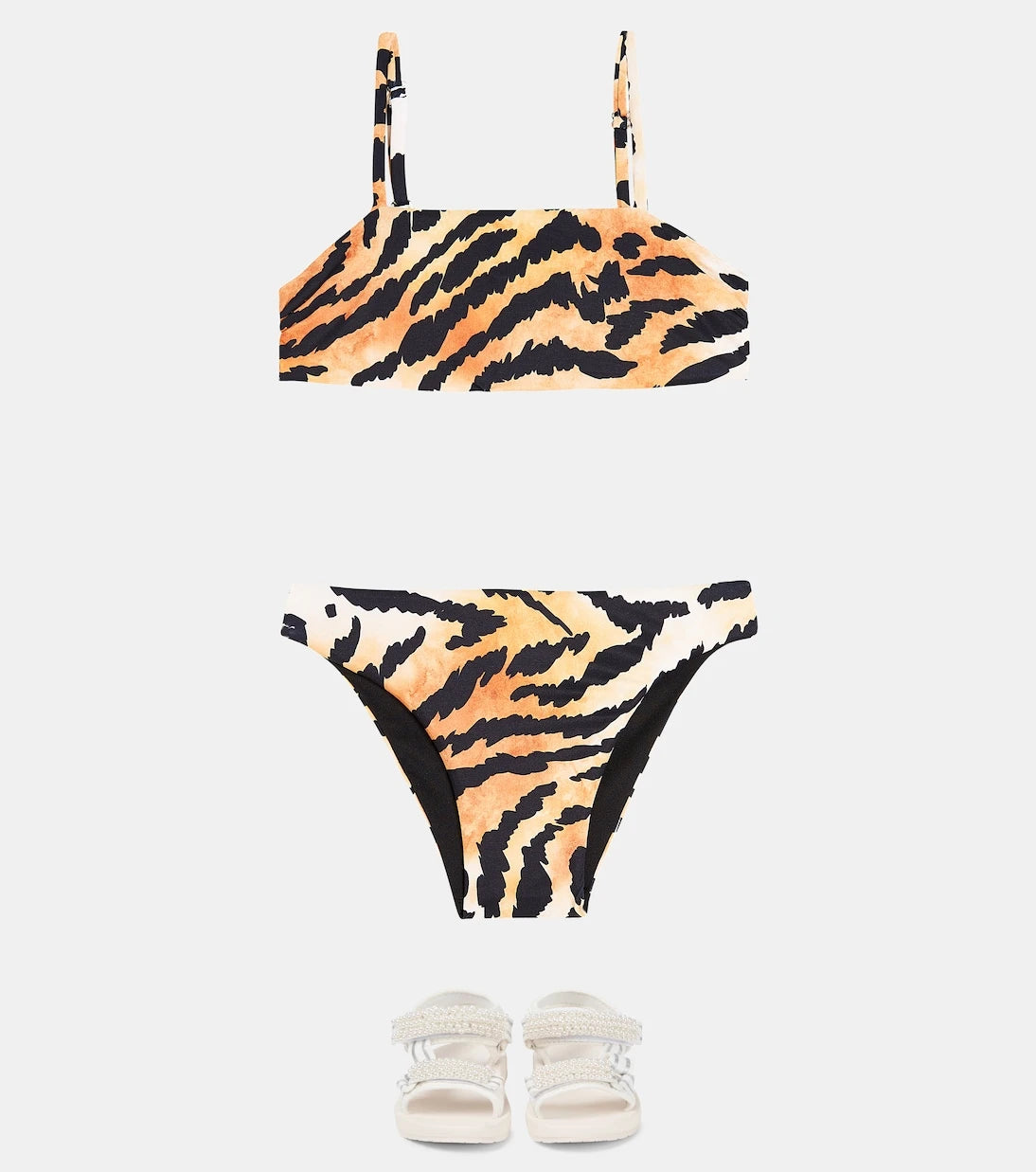 Monnalisa - Animal-printed bikini