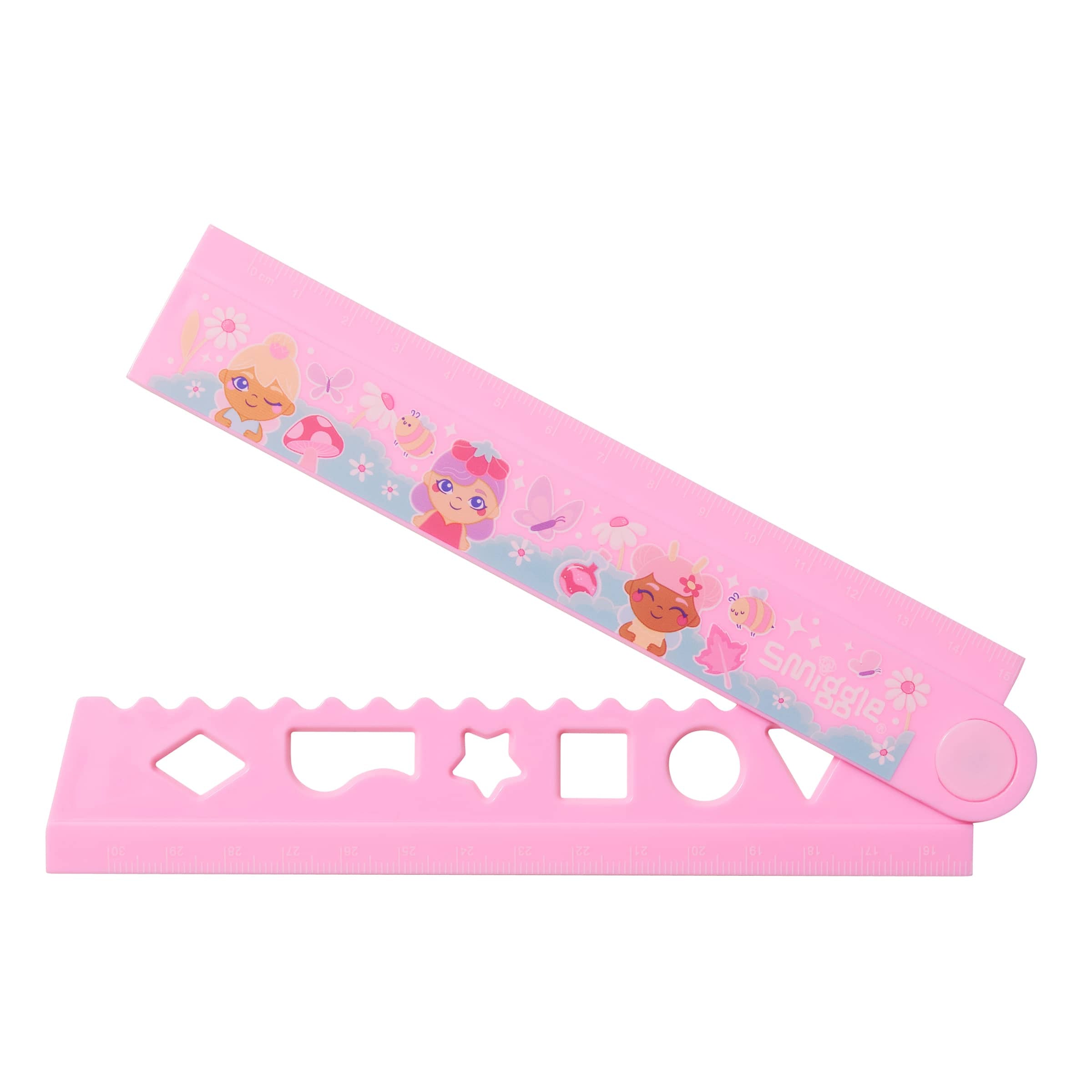 Smiggle - Fairy Dust Foldable Ruler