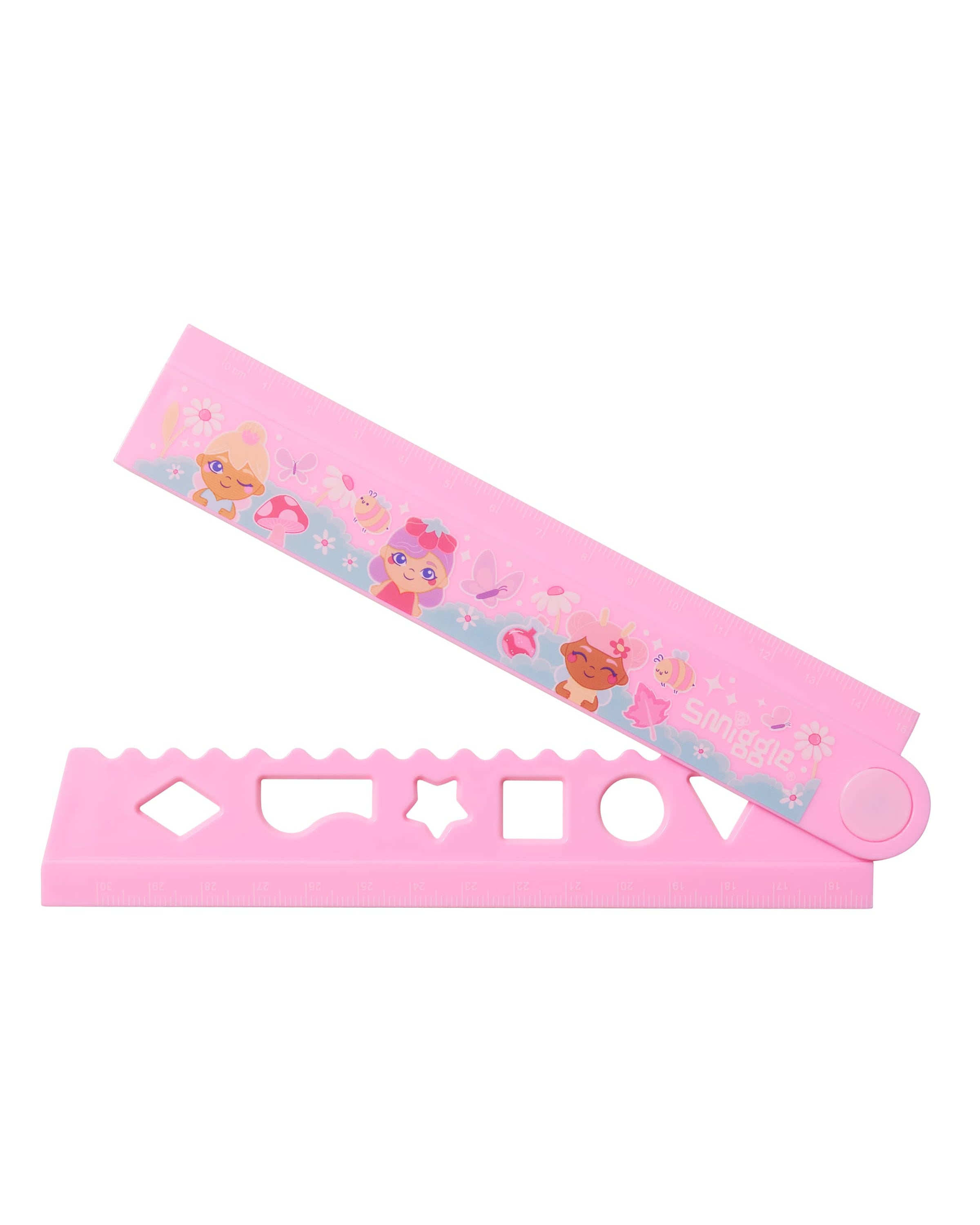 Smiggle - Fairy Dust Foldable Ruler