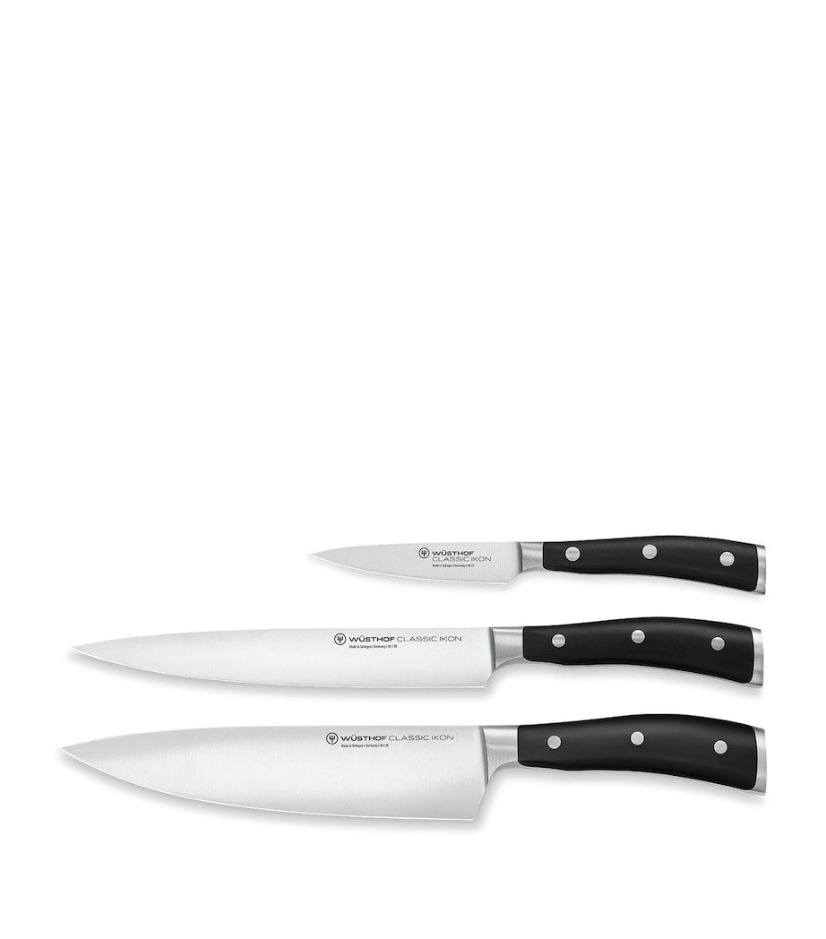 Wusthof Classic Ikon Knives (Set of 3)