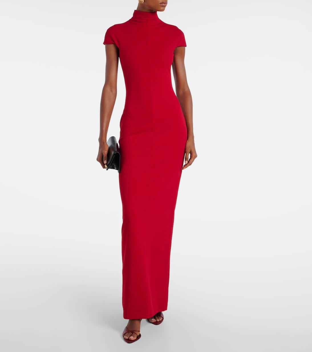 Solace London - Lang crêpe maxi dress