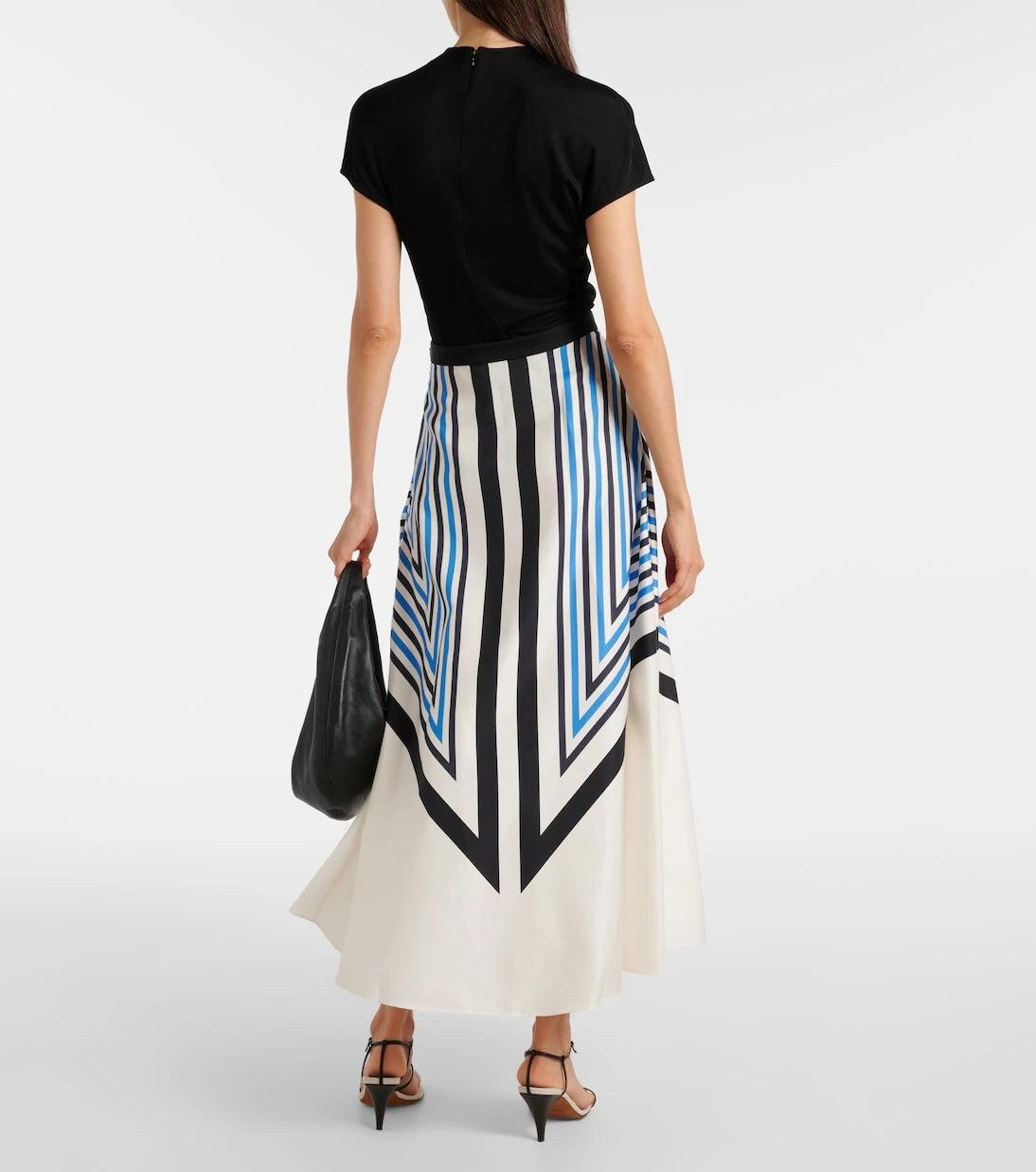Joseph - Cretto silk and cotton maxi skirt