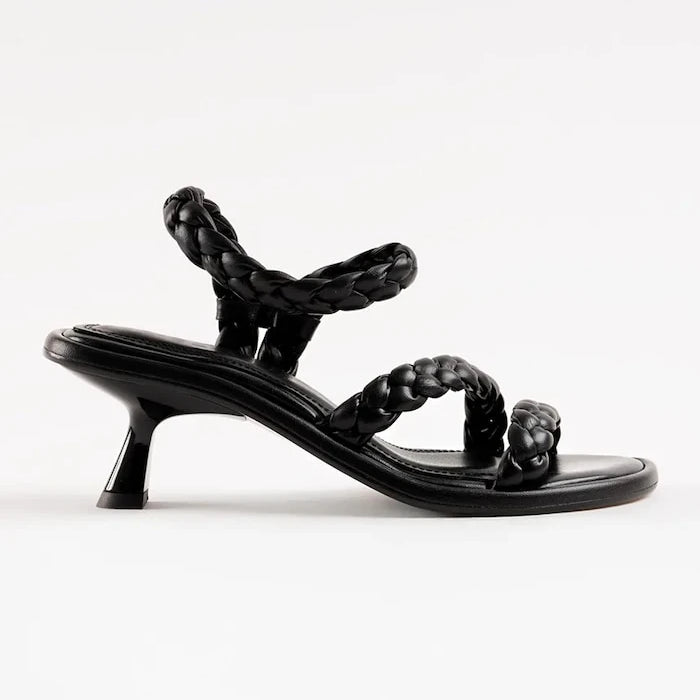 Souliers Martinez ANAYA alçak topuklu deri sandalet