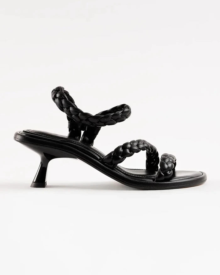 Souliers Martinez ANAYA alçak topuklu deri sandalet