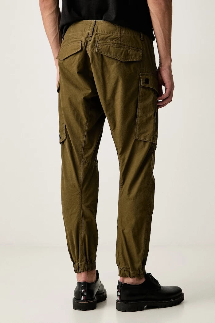 G-Star erkek pamuklu Cargo 3D regular tapered cuffed pantolon