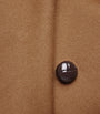 Max Mara Beige Cashmere Pea Coat