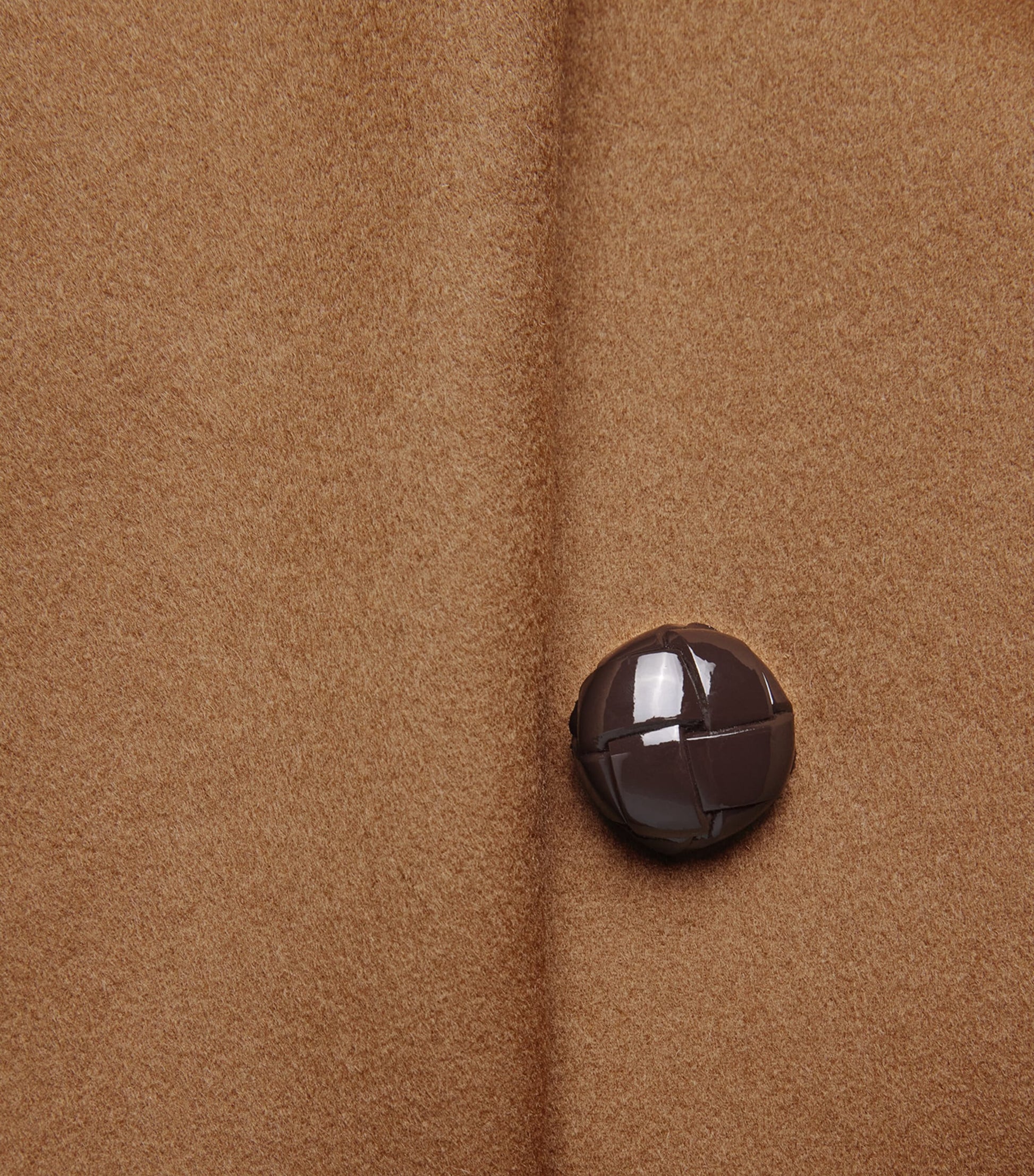 Max Mara Beige Cashmere Pea Coat