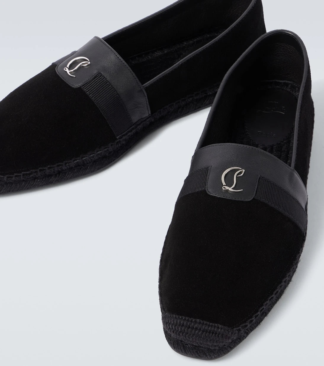 Christian Louboutin - Alfarica suede espadrilles