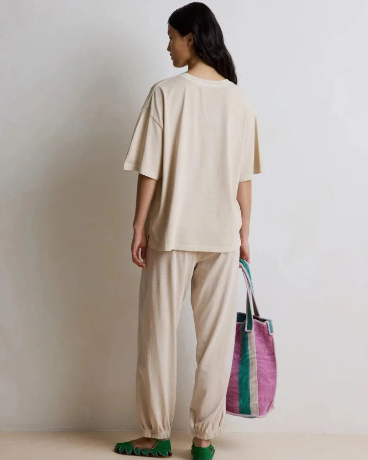 Hod - Ambre Cotton T-shirt | Cream