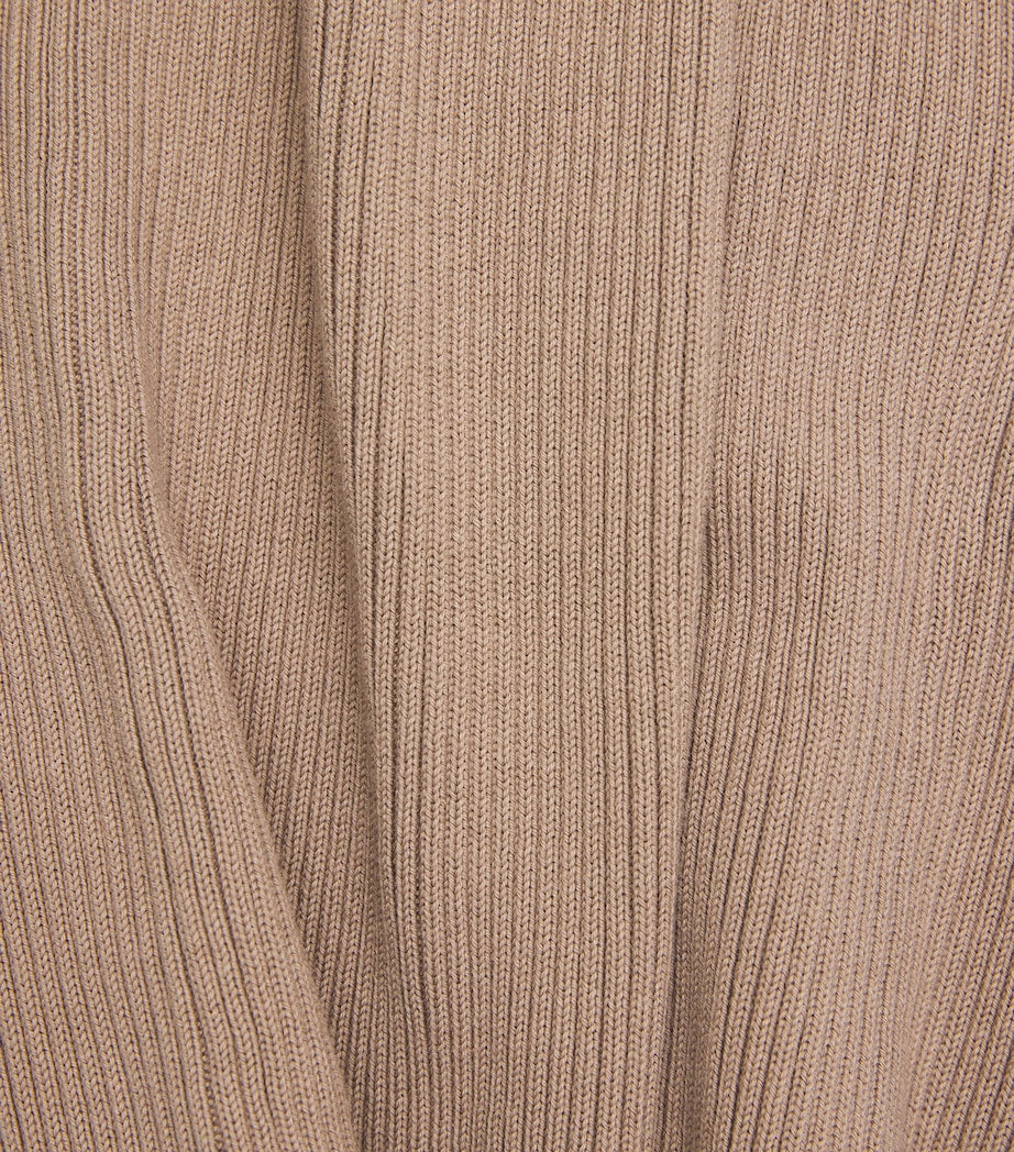 Max Mara Cotton Rib-Knit Tank Top