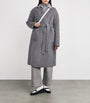 Polo Ralph Lauren Grey Wool Wrap Coat