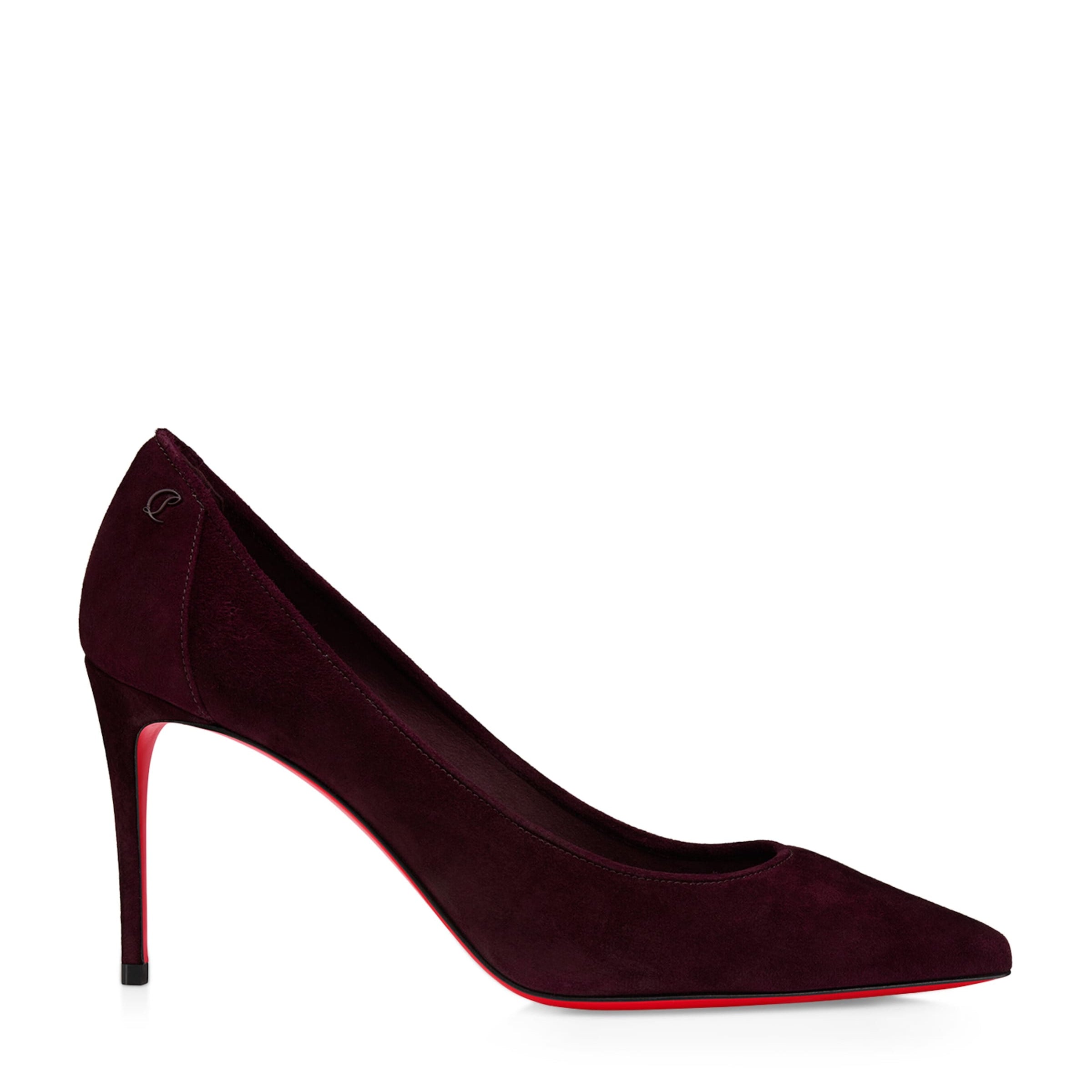 Christian Louboutin Red Sporty Kate Suede Pumps 85
