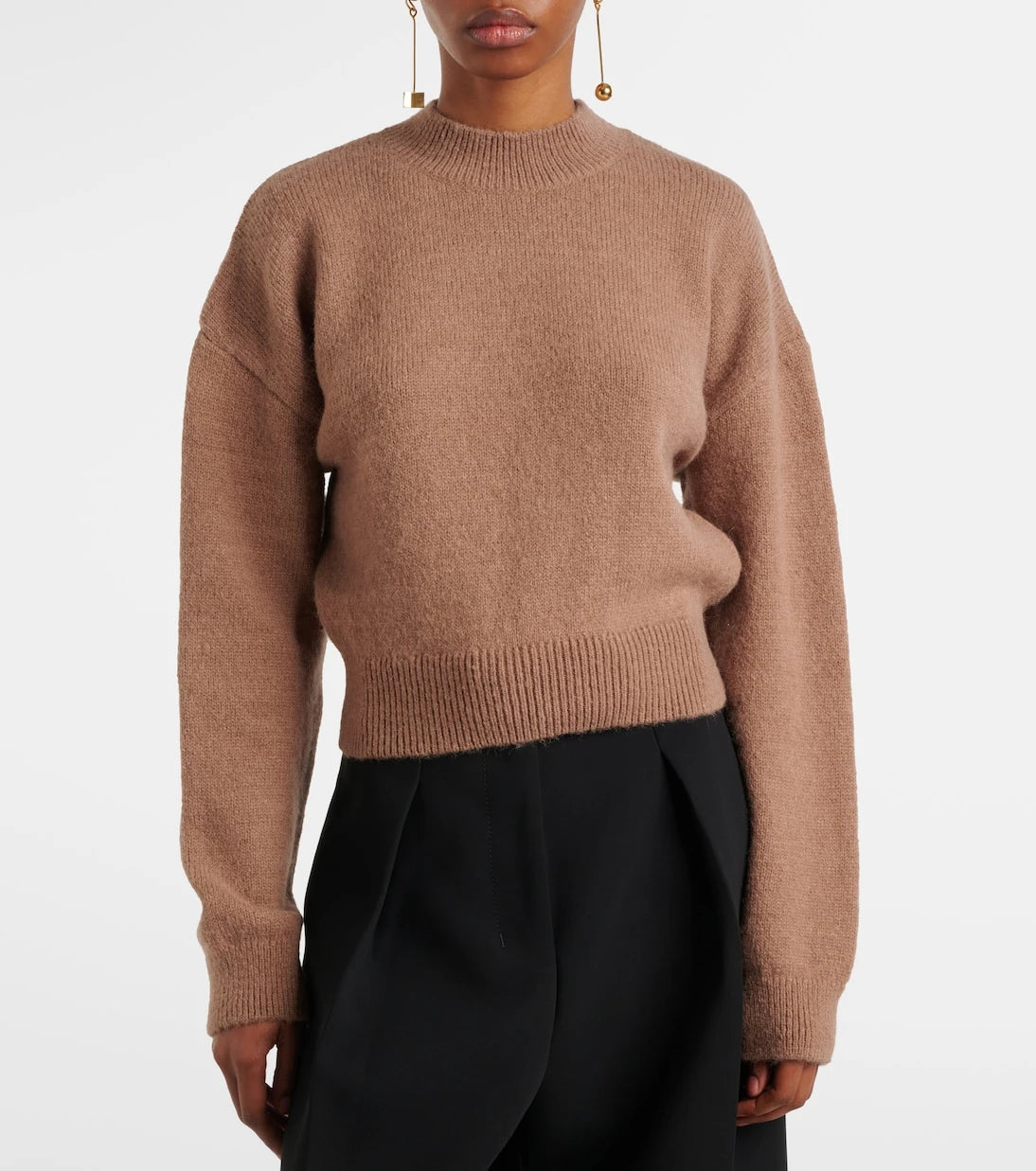 Jacquemus - Alpaca and wool-blend sweater