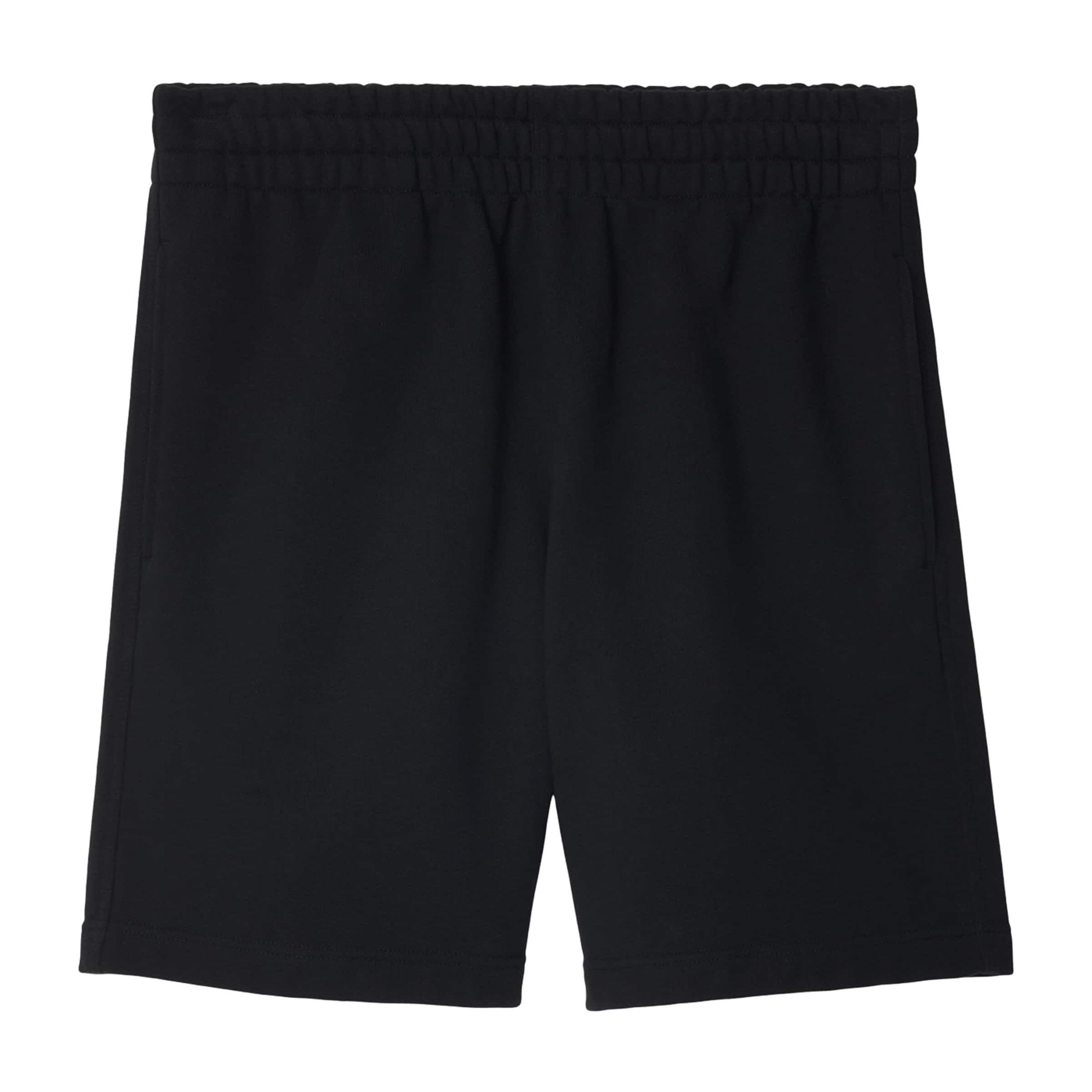 Cotton Check Logo Shorts