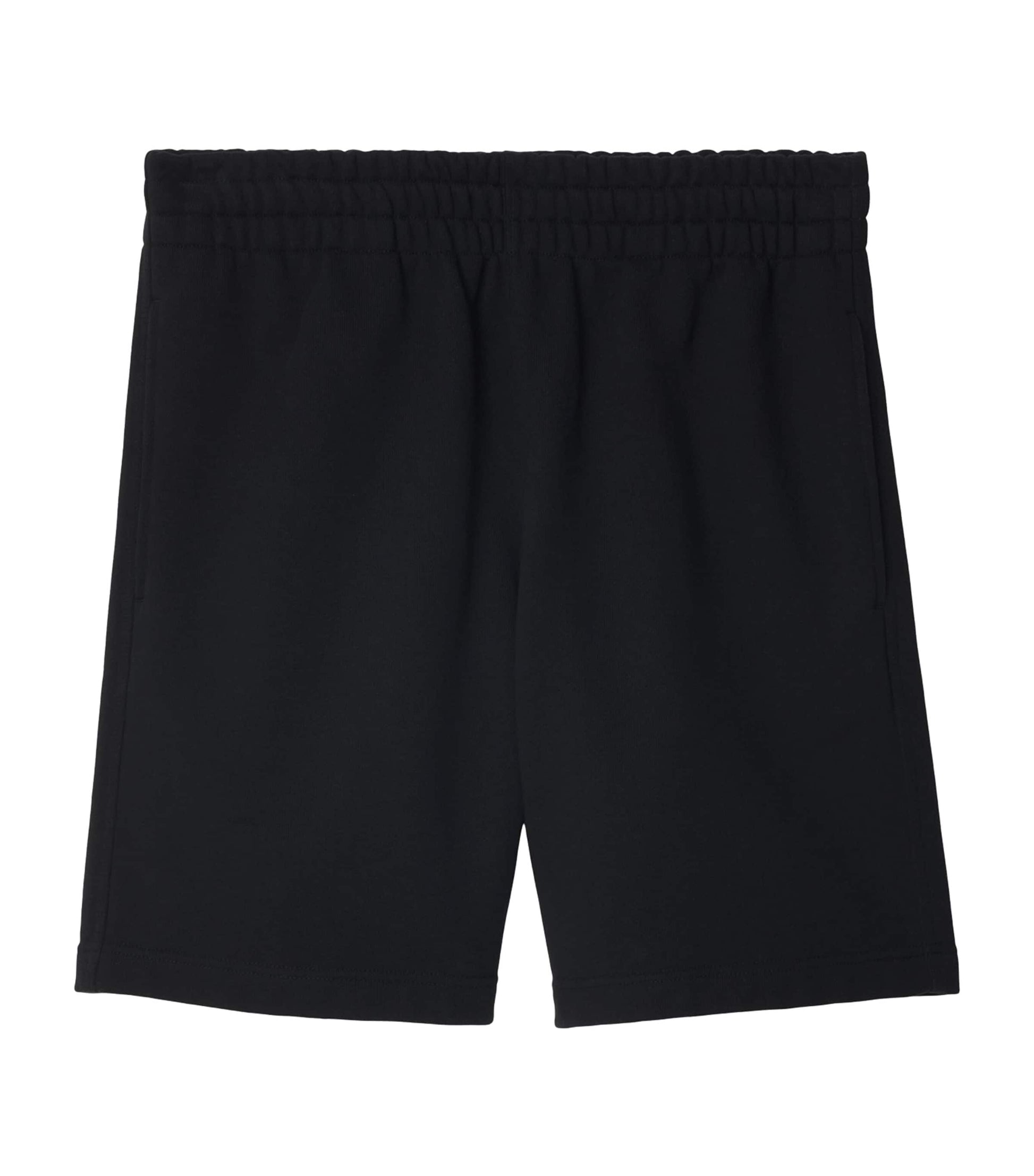 Cotton Check Logo Shorts