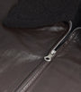 Leather Adaptable Pharos Bomber Jacket UMBER BROWN