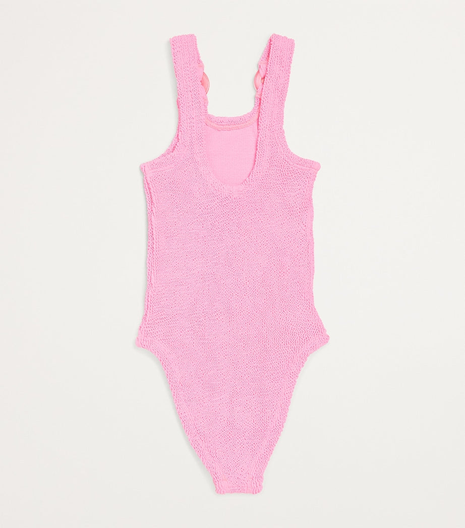 Crinkled Domino Swimsuit (7-12 Years)