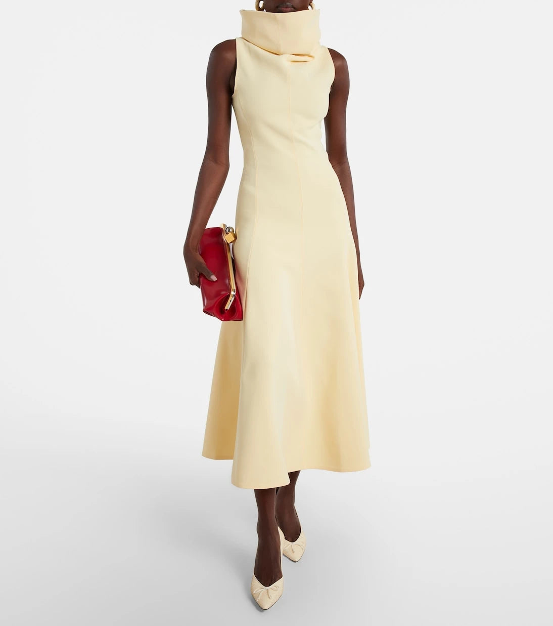 Jacquemus - Triangle midi dress