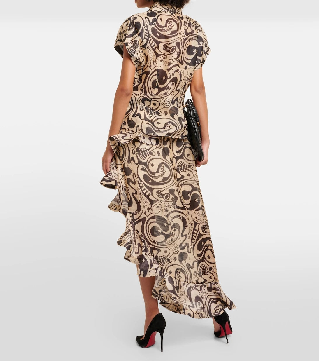 Zimmermann - Matchmaker printed linen and silk blouse