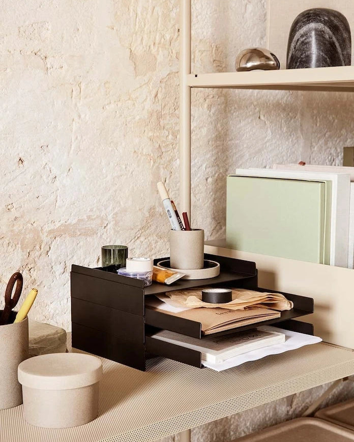 ferm LIVING Siyah Masa Düzenleyici