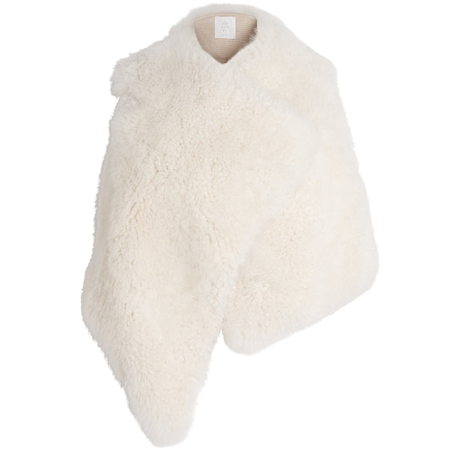 Beige Alpaca Wool Gilet