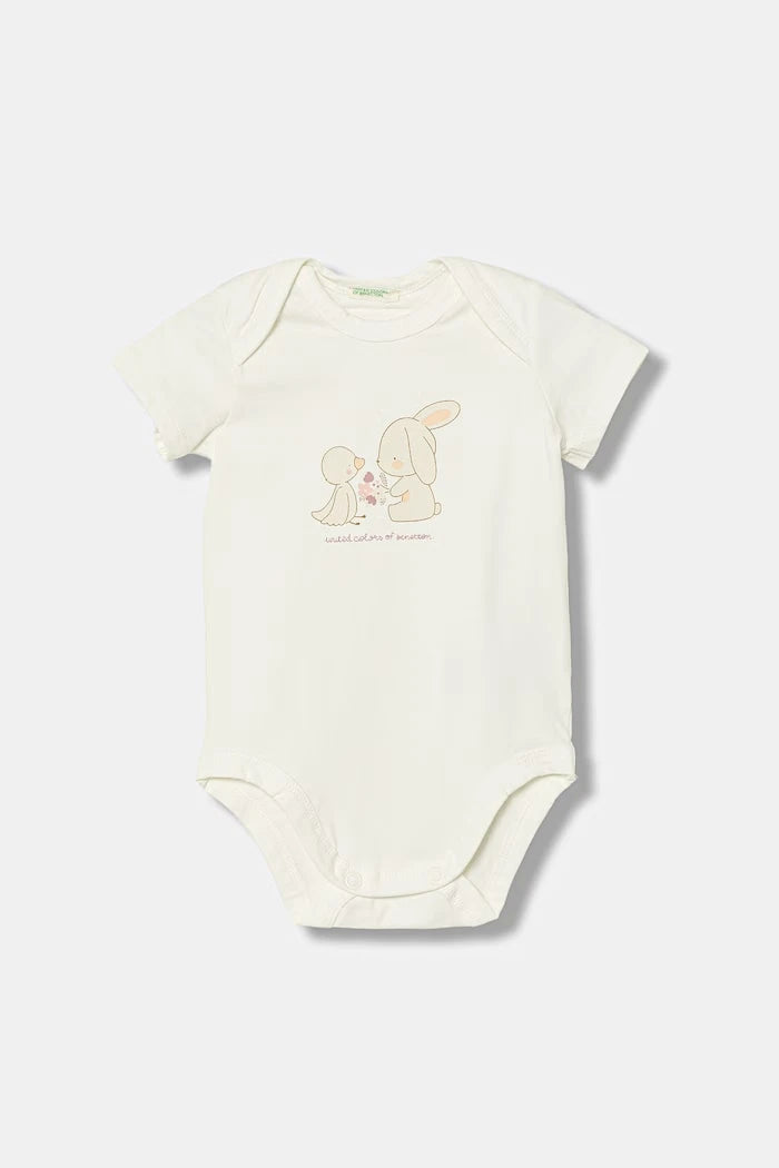 United Colors of Benetton bebek pamuklu elastan takım